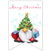 Weihnachts-Jagdfahnen mit Geschenken - Spaß Wimpelkette (Erste Fahne)