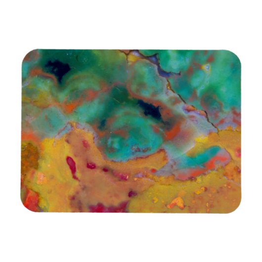 Weihnachts-Jasper Nahaufnahme Magnet (Horizontal)