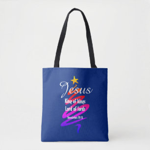 Weihnachts JESUS LORD DER GRÜNE, BLAU individuell Tasche