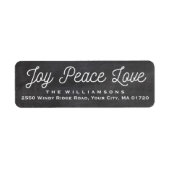 Weihnachts-Joest-Liebe Custom-Chalkboard (Vorne)