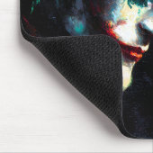 Weihnachts-Joker-Portrait Mousepad (Ecke)