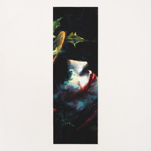 Weihnachts-Joker-Portrait Yogamatte (Vorderseite)