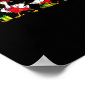 Weihnachts-Jolly-Gans Das ist es, dass ich nicht f Poster (Ecke)