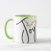 Weihnachts-Joy Custom-Tasse Tasse (Links)