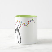 Weihnachts-Joy Custom-Tasse Tasse (Zentrum)