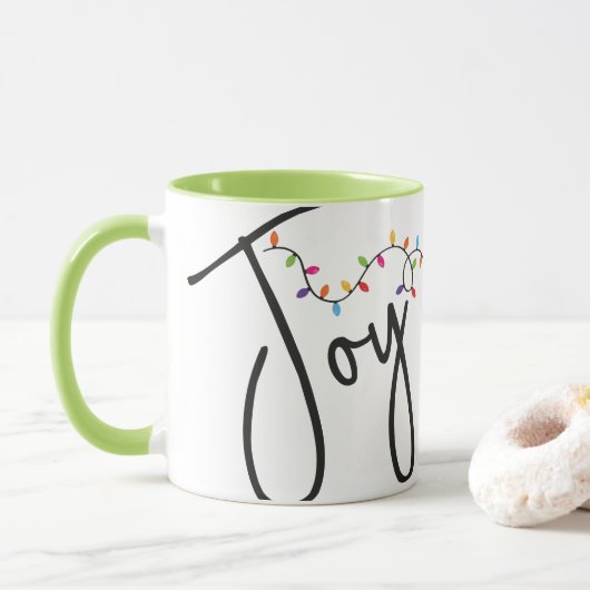 Weihnachts-Joy Custom-Tasse Tasse (Mit Donut)