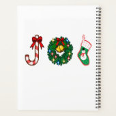 Weihnachts-Joy-Dekorationen Einfach modern Minimal Planer (Rückseite)
