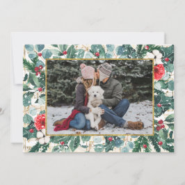 Weihnachts-Joy-Foto-Urlaubskarte Feiertagskarte