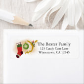 Weihnachts-Joy-Rücksendeadresse (Insitu)