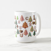 Weihnachts-Joy-Tasse Kaffeetasse (VorderseiteRechts)