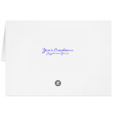 Weihnachts-Joyeux-Weihnachten Green Christmas Star (Rückseite Horizontal)