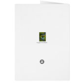 Weihnachts-Jubiläum auf Weihnachten-Weihnachtskart (Hinten)