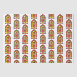 Weihnachts-Jukebox Seidenpapier