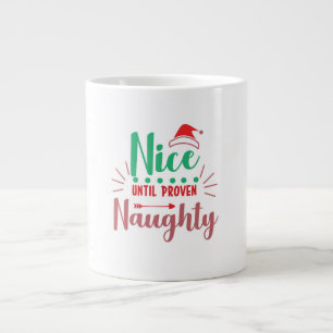 Weihnachts-Jumbo-Tasse, um jedem ein Lächeln auf d Jumbo-Tasse