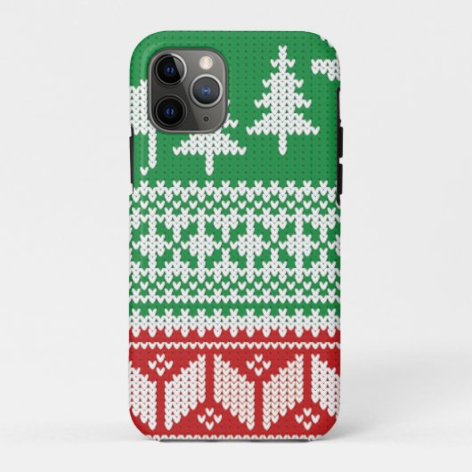 Weihnachts-Jumper Case-Mate iPhone Hülle (Rückseite)