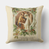 Weihnachts-Jungfrau Mary St. Joseph Wedding Kissen (Rückseite)