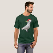 Weihnachts-Kakadu T-Shirt (Vorne ganz)