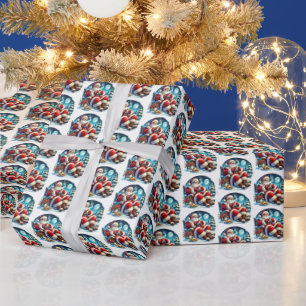Weihnachts-Kakao Geschenkpapier