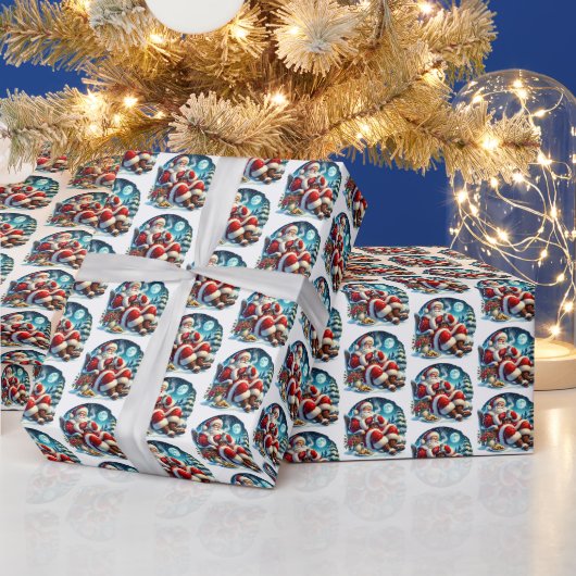 Weihnachts-Kakao Geschenkpapier (Feiertage)