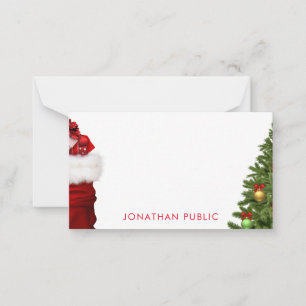 Weihnachts-Kalligrafie-Schrift-Monogramm-Vorlage Mitteilungskarte