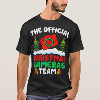 Weihnachts-Kamerateam Fotograf Cameraman Weihnacht T-Shirt