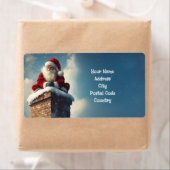 Weihnachts-Kaminpause: Ein Winterlächeln (Insitu)