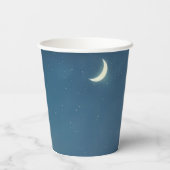 Weihnachts-Kaminpause: Ein Winterlächeln Pappbecher (Rückseite)