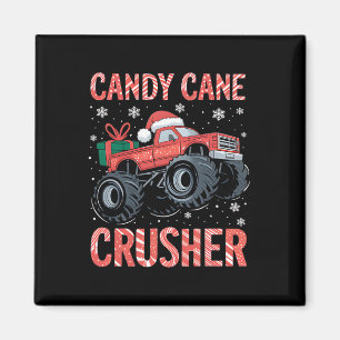 Weihnachts-Kandiszuckerrohr-Zermalmer Xmas-Monster Magnet