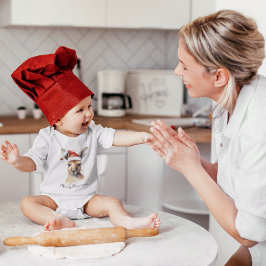 Weihnachts-Kangaroo, anpassbar Baby Strampler