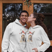 Weihnachts-Kangaroo, anpassbar Hoodie