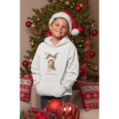 Weihnachts-Kangaroo, anpassbar Hoodie