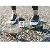 Weihnachts-Kangaroo, anpassbar Pappbecher