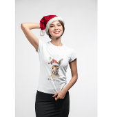 Weihnachts-Kangaroo, anpassbar T-Shirt