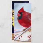 Weihnachts-Kardinal (Vorne/Hinten)