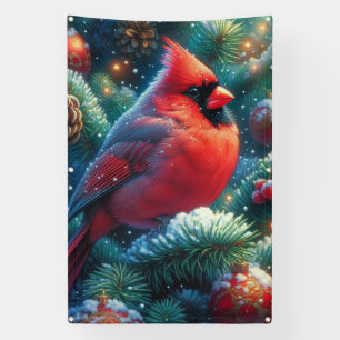 Weihnachts-Kardinal Banner