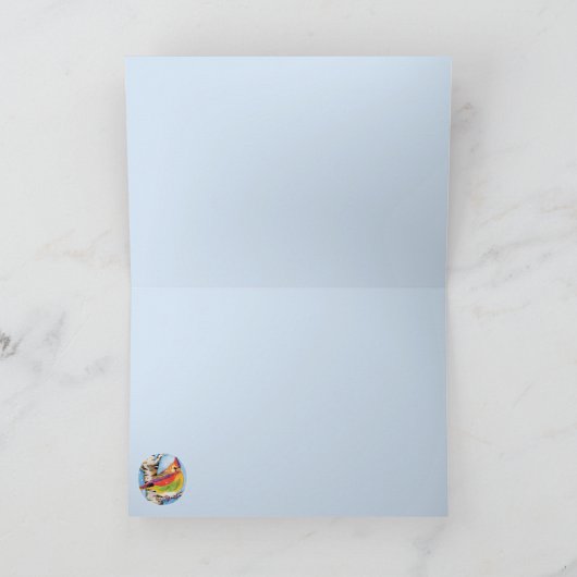 Weihnachts-Kardinal Feiertagskarte (Innenseite)