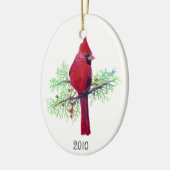 Weihnachts-Kardinal Foto Ornament to Customize (Links)
