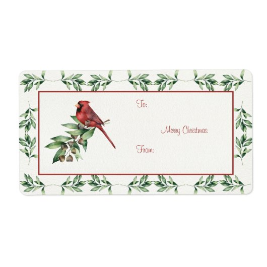 Weihnachts-Kardinal mit Grün (Vorne)