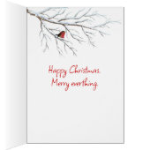 Weihnachts-Kardinal mit Strumpf Cap (Innen (Rechts))