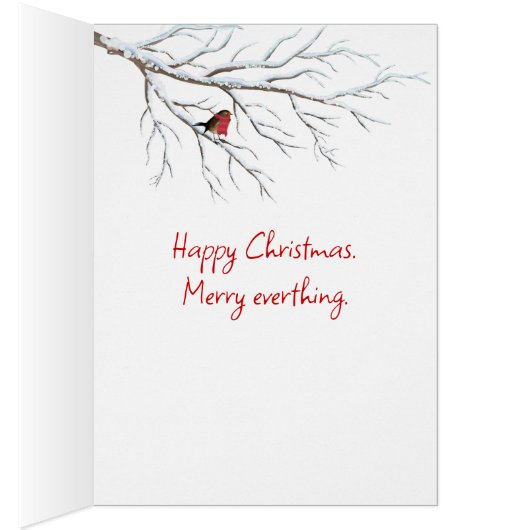 Weihnachts-Kardinal mit Strumpf Cap (Innen (Rechts))