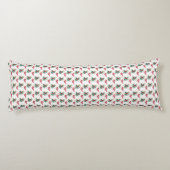 Weihnachts-Kardinal Seitenschläferkissen (Rückseite)