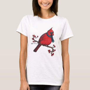 Weihnachts-Kardinal T-Shirt