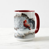 Weihnachts Kardinal Tasse (VorderseiteRechts)