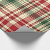 Weihnachts-Kariert 06-GIFT-WRAPPING-PAPIER Geschenkpapier (Ecke)