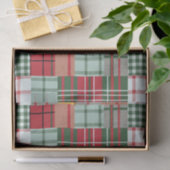 Weihnachts-Karierte Linde Seidenpapier (Geschenk)