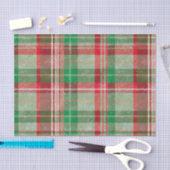 Weihnachts-Karierte Linde Seidenpapier (Handwerk)