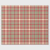Weihnachts Kariertes 18-GIFT-WRAPPING-PAPIER Geschenkpapier (Flach)