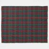 Weihnachts-Karo klassisch, einfaches Fest Fleecedecke (Vorderseite (Horizontal))