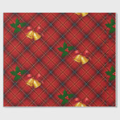 Weihnachts-Karopapier Geschenkpapier (Flach)