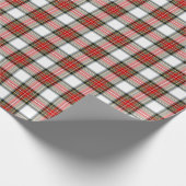 Weihnachts-Karopapier Geschenkpapier (Ecke)